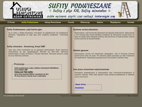 Sufitypodwieszane.org.pl Śląsk