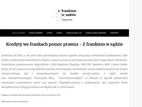 Zfrankiemwsadzie.pl blog prawny