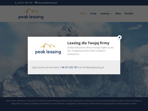 Peakleasing.pl pojazdów