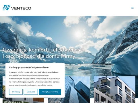 Venteco.com klimatyzacja