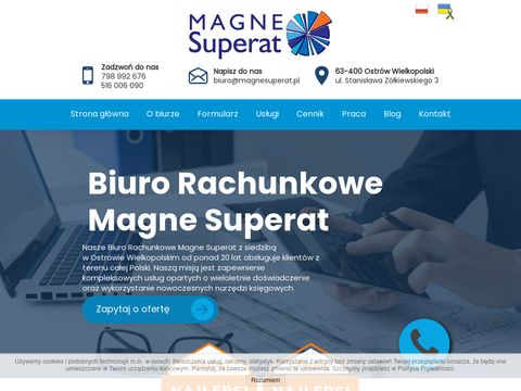 Magnesuperat.pl biuro rachunkowe Ostrów Wlkp