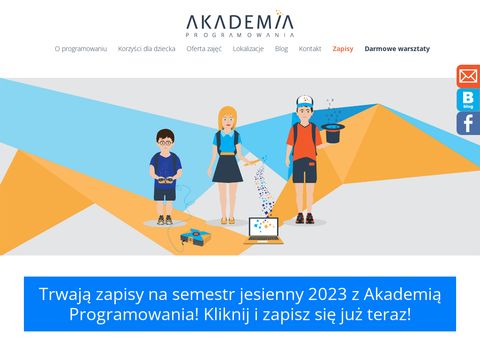 Akademiaprogramowania.pl - półkolonie Kraków