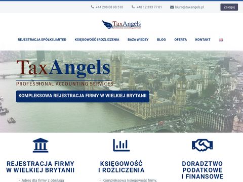 Taxangels.pl firma w Anglii