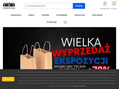 E-studiosnu.pl sklep internetowy z łóżkami