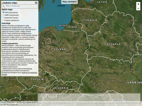 Mapy-satelitarne.pl