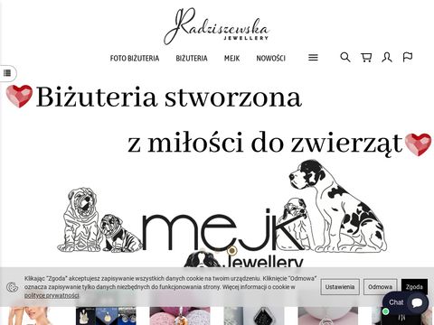 Radziszewska.com biżuteria ślubna online