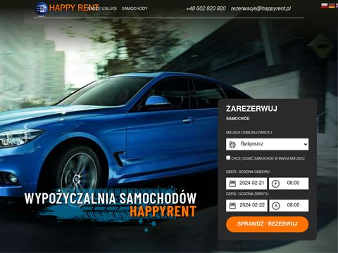 Happyrent.pl wypożyczalnia aut Trójmiasto