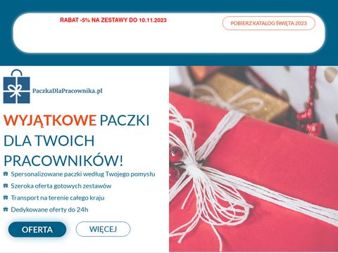 Paczki świąteczne - paczkipracownicze.pl
