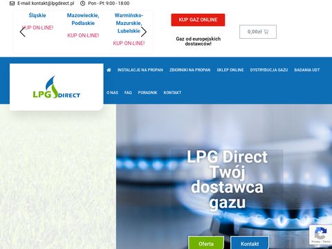 Lpgdirect.pl dostawca gazu