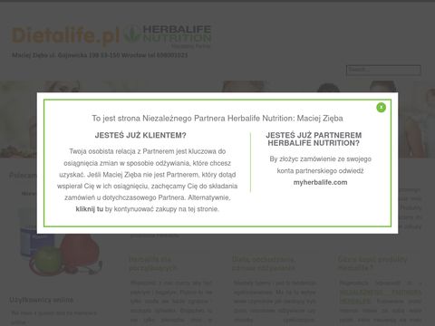 Dietalife.pl - produkty Herbalife, sklep online