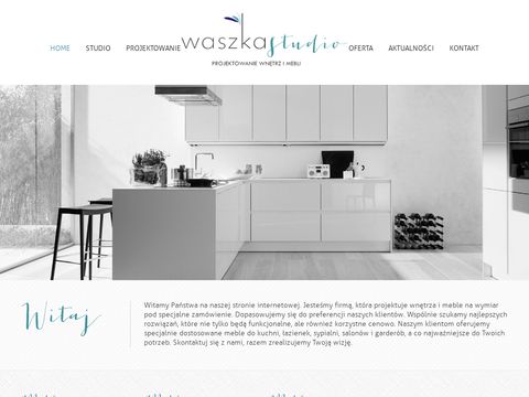 Waszkastudio.pl - meble kuchenne na wymiar