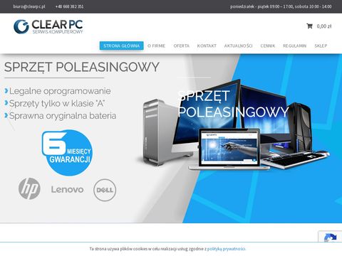 Clearpc.pl serwis komputerowy