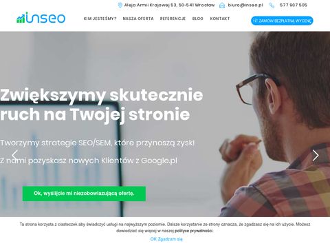 Inseo.pl skuteczne pozycjonowanie stron