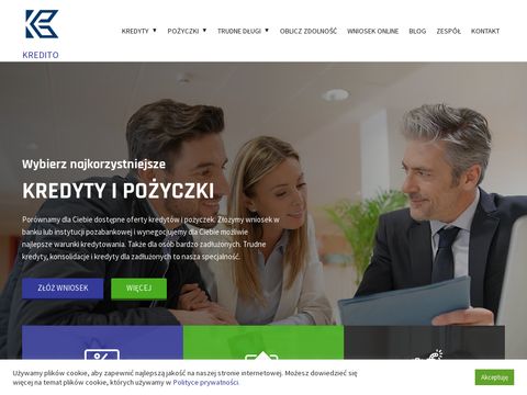 Kredito.com.pl konsolidacja chwilówek