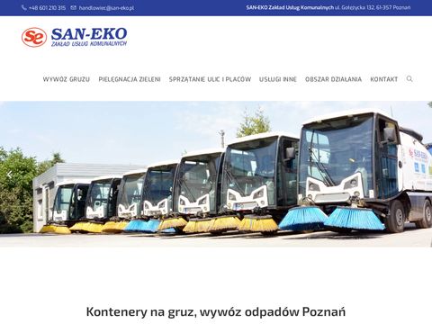 San-eko.pl - kontenery na gruz Poznań
