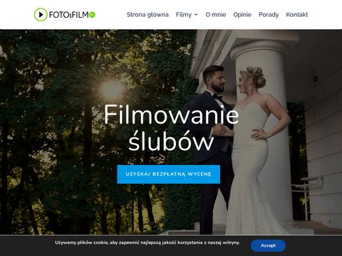 Wideofilmowanie ślubów w mieście Lubin fotoifilm.pl
