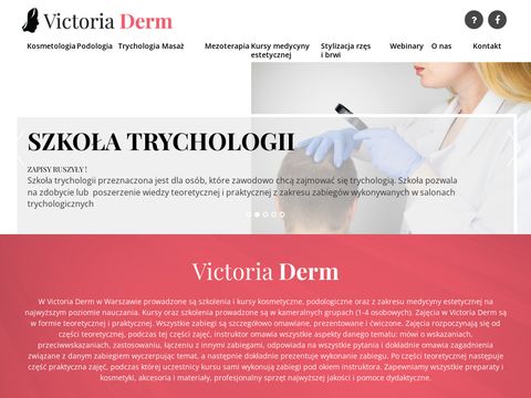 Victoria Derm - kursy kosmetyczne