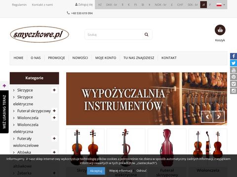 Smyczkowe.pl internetowy sklep muzyczny
