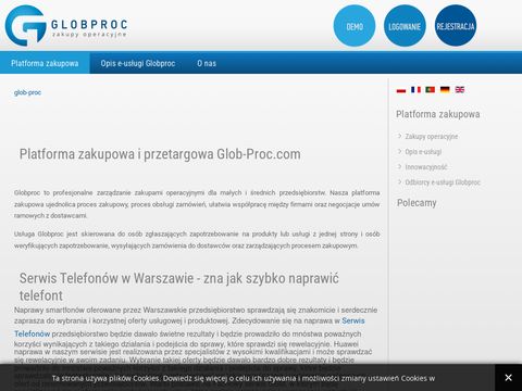 Glob-proc.pl - zarządzanie zakupami