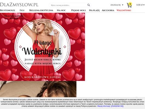 Dlazmyslow.pl bielizna damska sklep internetowy