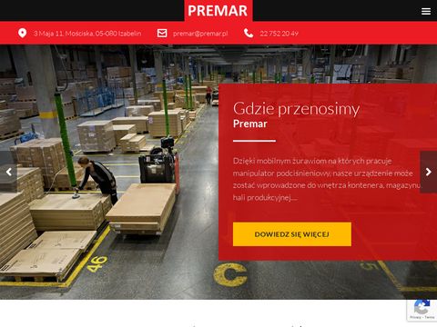 Premar.pl - urządzenia próżniowe