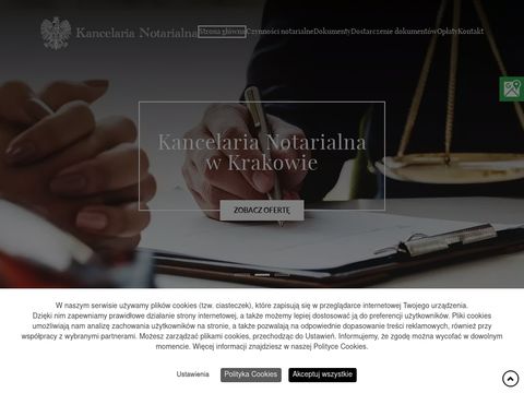 Kancelarianotarialnakrakow.com.pl akty notarialne