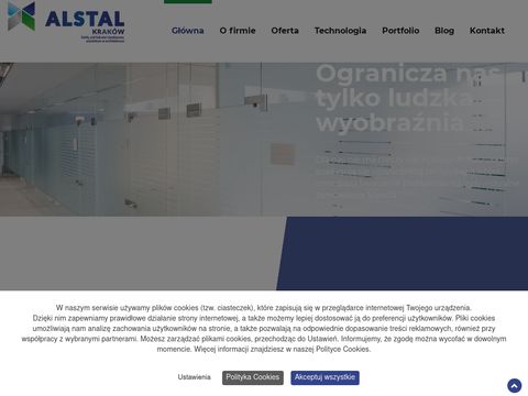 Alstal.net balustrady szklane Kraków