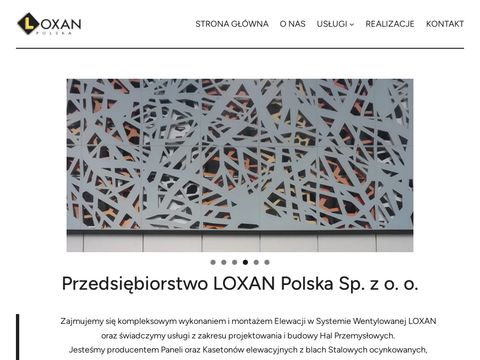 Loxan Polska kasetony elewacyjne Małopolska