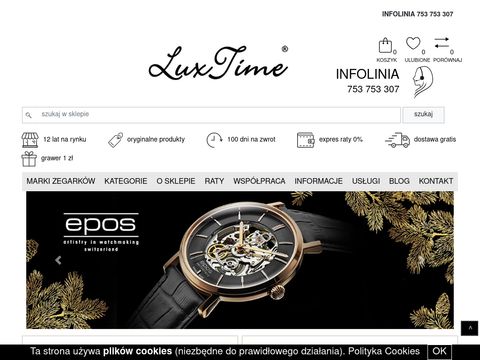 Luxtime.pl - zegarki damskie i męskie