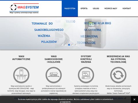 Wagsystem.pl - sprzedaż, legalizacja, serwis wag