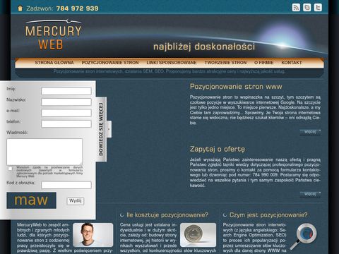 Mercuryweb.pl pozycjonowanie stron