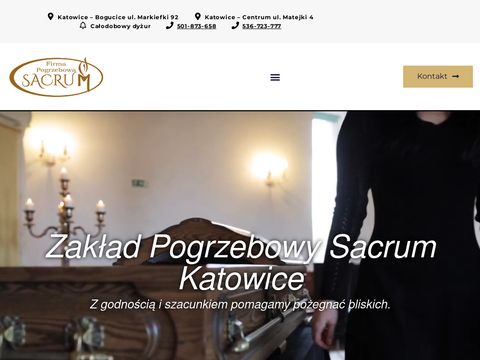 Sacrumkatowice.pl - zakład pogrzebowy