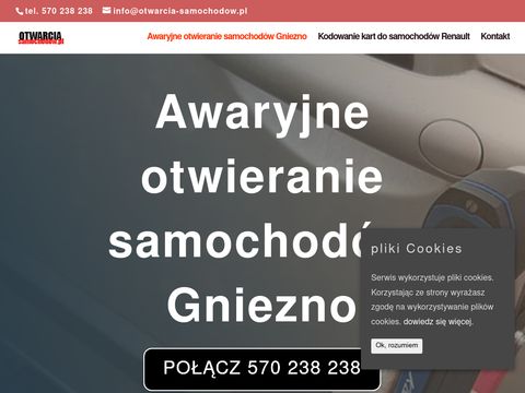 Otwarcia-samochodow.pl - awaryjne otwieranie aut