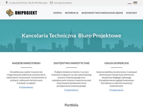 Uniprojekt.pl skratowania dachu
