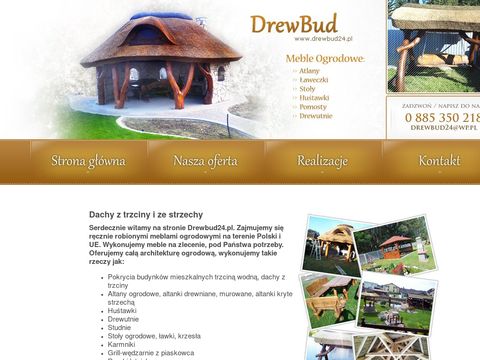 Drewbud24.pl producent dachów z trzciny