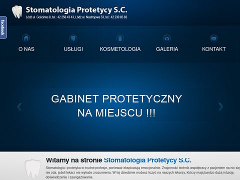 PerlowyUsmiech.pl - protezy zębowe Łódź