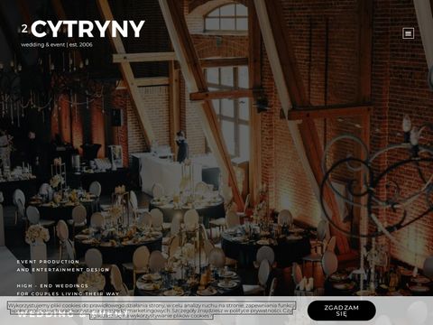 2cytryny.pl kompleksowa organizacja ślubów i wesel