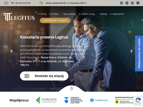 Legitus.pl - kancelaria radców prawnych Gdynia