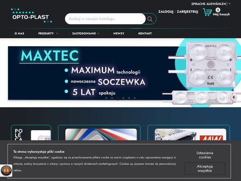 Optoplast.pl - oświetlenie reklam