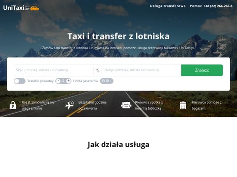 Unitaxi.pl - transfer na lotnisko