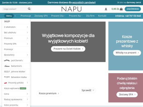 Napu.pl - kosze prezentowe i paczki świąteczne