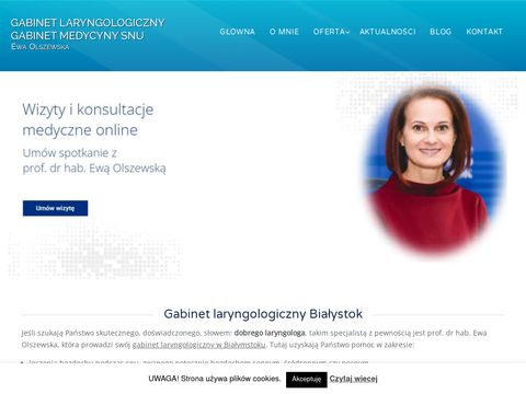 Ewa-olszewska.pl - gabinet laryngologiczny