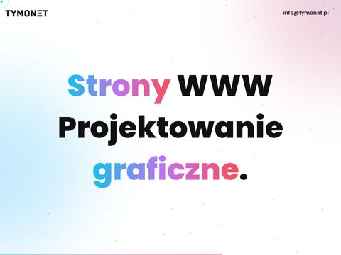 Tymonet.pl - tworzenie stron www - Toruń
