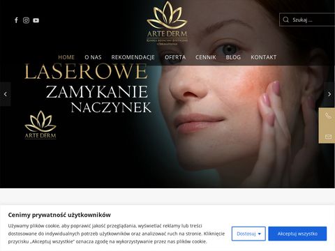 Artederm.pl usuwanie zmarszczek