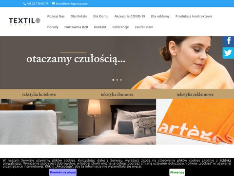 Textilogroup.com poszewki hotelowe
