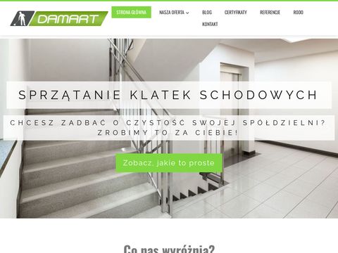 Damart-sprzatanie.pl pranie wykładzin Łódź