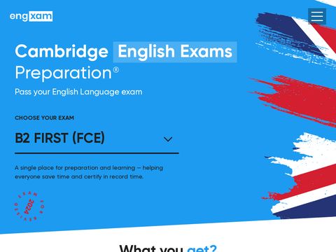 Engxam.com cambridge exams preparation online