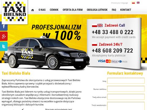 Taxi-bielsko.pl biała - lider jakości usług