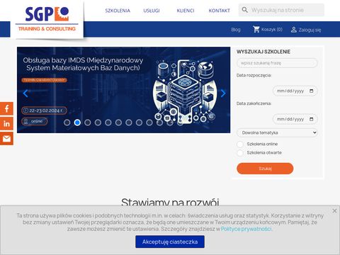 Szkolenia-sgp.pl dla urzędów pracy