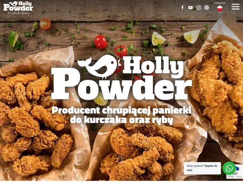 Hollypowder.pl - panierka do kurczaka i marynata